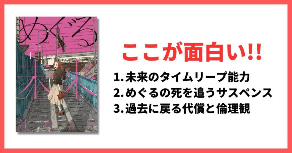 5巻以内 完結漫画 おすすめ アイキャッチ めぐる未来